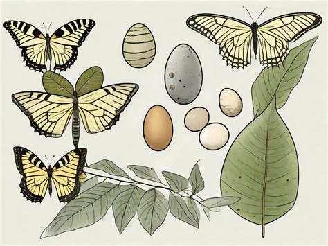 Le Cycle De Vie Fascinant De La Chenille Du Machaon Tigr