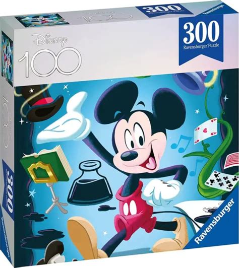 RAVENSBURGER DISNEY 100TH Anniversary Mickey Mouse Jigsaw Puzzle 300