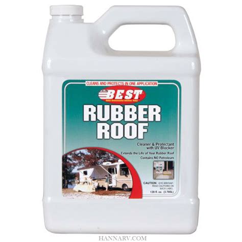 B E S T 55128 Rubber Roof Cleaner And Protectant 128 Fl Oz Refill