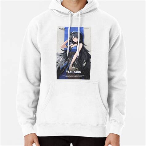 Wuthering Waves Yangyang Character Official Poster Pullover Hoodie