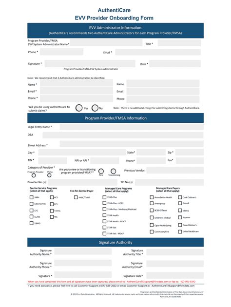 Fillable Online Instructions For Completing The Authenticare Electronic