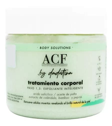 Acf By Dadatina Body Solutions Paso 1 5 Exfoliante Corporal