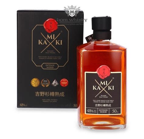 Kamiki Intense Wood Blended Malt Whisky 48 0 5l Dom Whisky