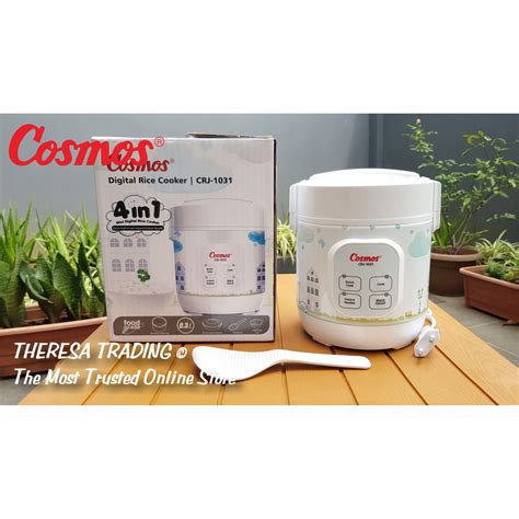 Jual RICE COOKER COSMOS 1031 DIGITAL 4 IN 1 ANTI LENGKET PENGUKUS MULTI