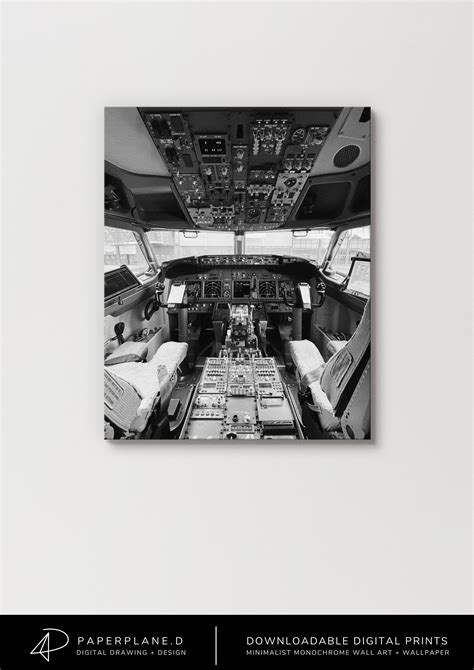 Boeing 737 Cockpit Instant Digital Download Aviation - Etsy