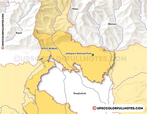 5 National Park In Karnataka Map Upsc Colorfull Notes