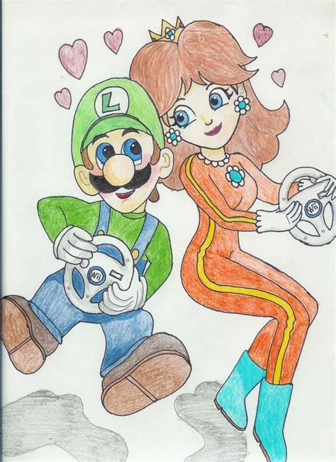 Mario kart wii Daisy by Rebokdaisy on DeviantArt