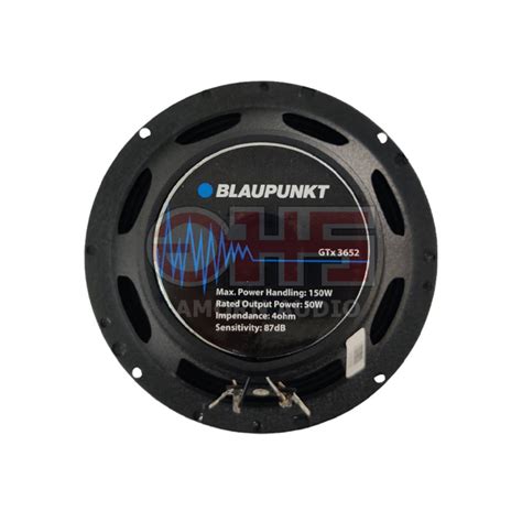 BLAUPUNKT GTx 3652 ลำโพงแกนรวม ขนาด 6 5 นว 50W RMS Shopee Thailand