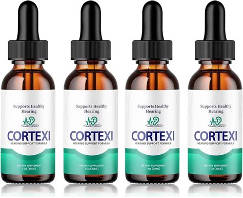 Pack Cortexi Ear Drops Cortexi Hearing Support Drops Cortexi Ear