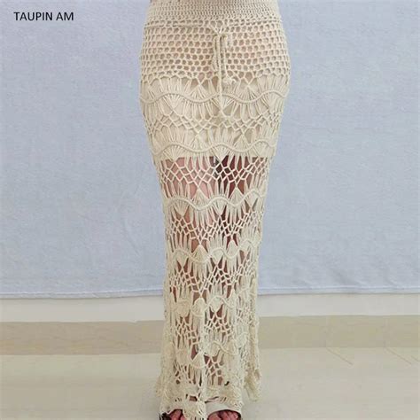 Popular Long Crochet Skirt Buy Cheap Long Crochet Skirt Lots From China Long Crochet Skirt