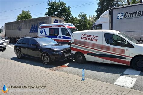 Najechanie Na Ty Przyczyn Kolizji Pojazd W W Miejscowo Ci D Bska