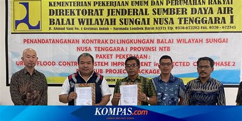 Kerjakan Proyek Tanggul Di NTB Waskita Dapat Dana Rp 112 Miliar