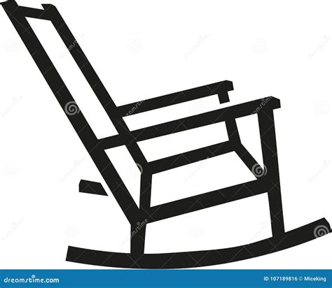 Rocking Chair Silhouette Stock Illustrations 641 Rocking Chair Silhouette Stock Illustrations