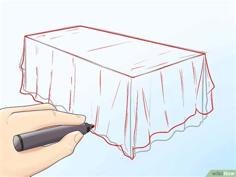 Como Desenhar Uma Mesa Passos Imagens Wikihow