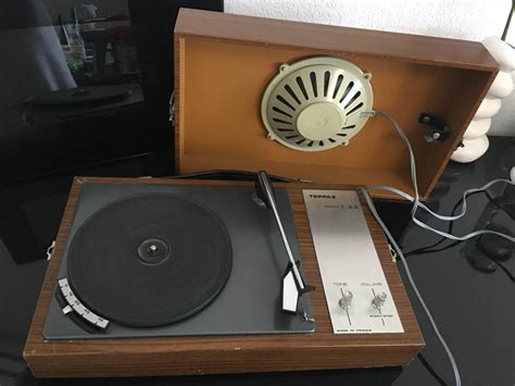 Platine Tourne Disque Vintage Teppaz T Puces Priv Es