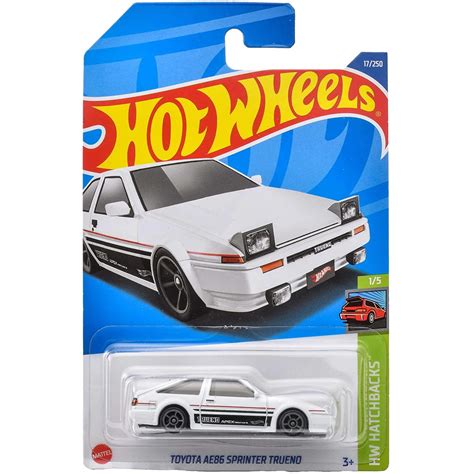 Masinuta Metalica Hot Wheels Toyota Ae Sprinter Trueno Alb Emag Ro