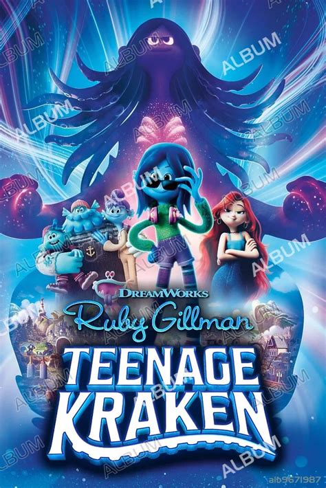 Poster De Ruby Aventuras De Una Kraken Adolescente Ruby Gillman