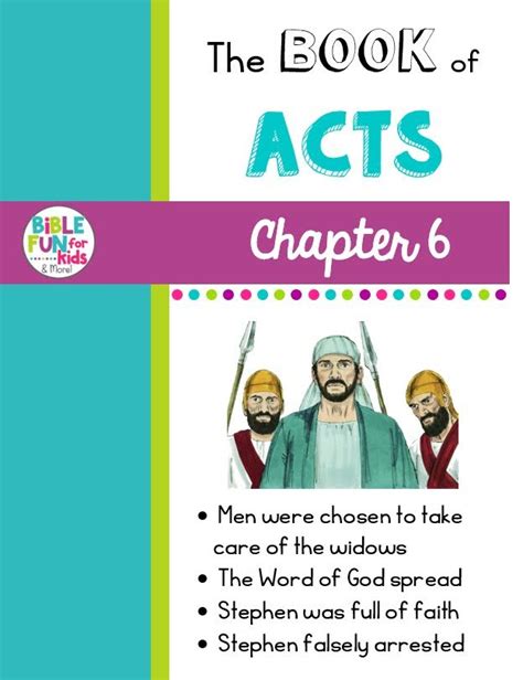 Acts Chapter 6 | Bible Fun For Kids