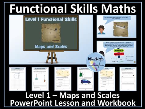 Level Functional Skills Maths Maps And Scales Teaching Resources