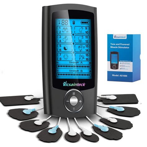 Rechargeable Tens Unit 24 Modes Muscle Stimulator For Pain Relief