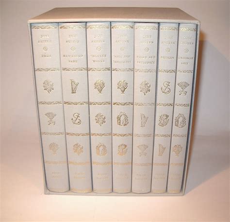 Jane Austen The Complete Novels 7 Volume Boxed Set Folio Society 1988