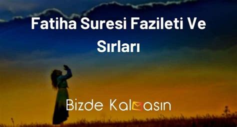 313 Fatiha Mucizesi Yaşayanlar Bizde Kalmasın