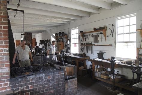 Blacksmith In Colonial Times