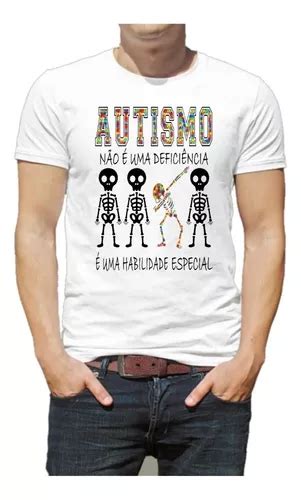 Camisa Camiseta Masculina Autista Especial Autismo Promoção