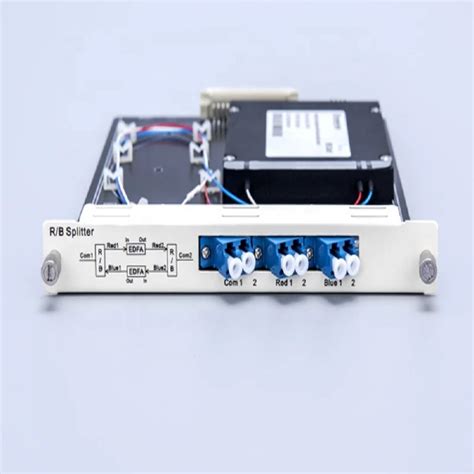 Bidirectional Transmission Single Fiber Dwdm Mux Demux Red Blue C Band