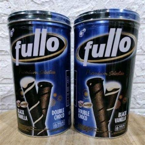 Jual Fullo Wafer Stick Kaleng Gr Double Choc Black Vanilla Shopee