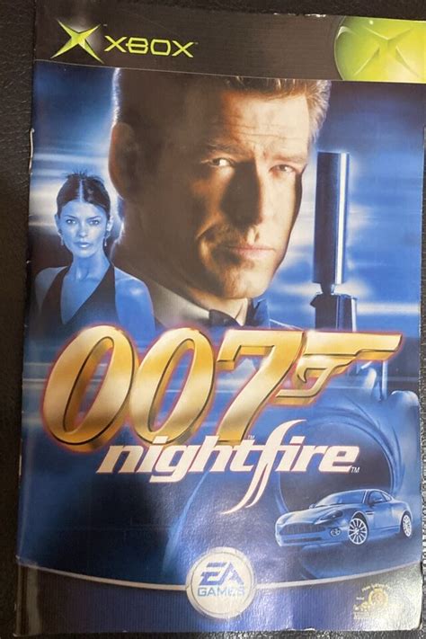 James Bond Nightfire Original Xbox Game Pal Manual Free Post Ebay