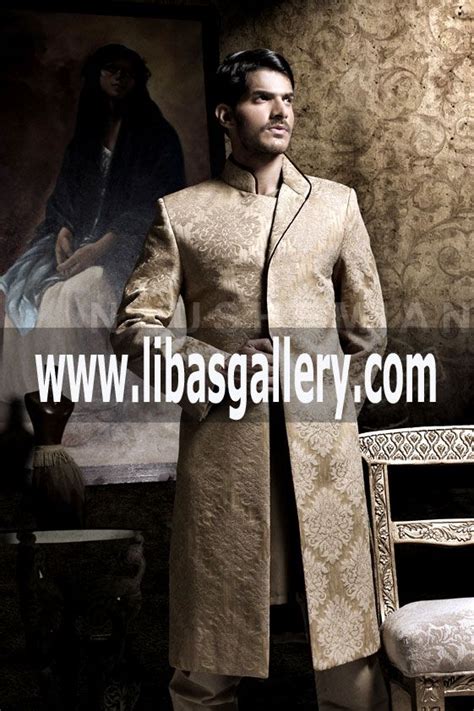 Amir Adnan Straight Cut Wedding Sherwani In Velvet Best Seller Sherwnai