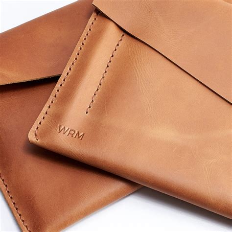 Tan Leather Asus Zenbook Pro Duo Sleeve Laptop Case For Men Etsy