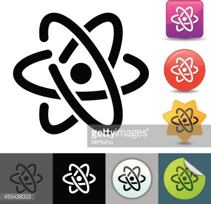 Atom Icon Solicosi Series Stock Clipart Royalty Free Freeimages