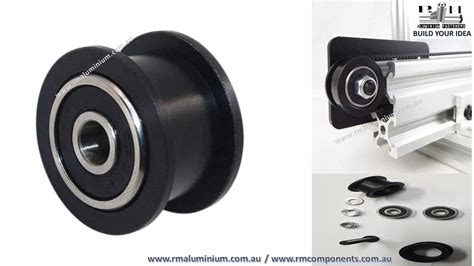 Smooth Idler Pulley Wheel Kit Rm Aluminium And Fasteners