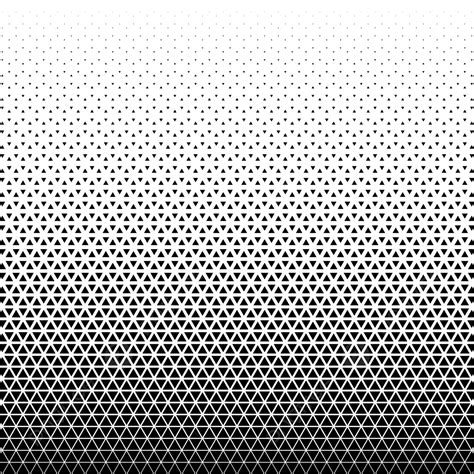 Modern Halftone Triangular Pattern Design Vector Halftone Dots