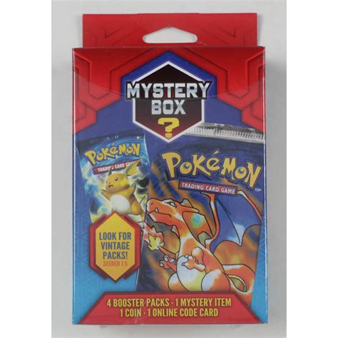 Pokemon Mystery Card Box with (4) Booster Packs | Pristine Auction