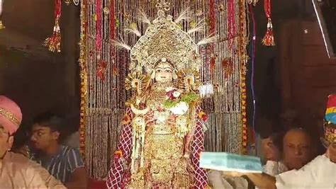 Jodhpur Gangaur Mata Procession Decorated With Gold And Silver Jewelery