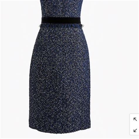 J Crew Dresses Jcrew Sparkle Tweed Dress Brand New With Tags