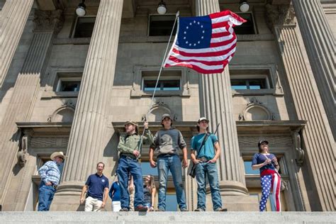 Youth Argue Second Amendment Rights Gun Control At Rally In Boise