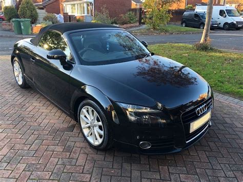 Audi Tt Roadster 20 Tfsi 2011 Black Fantastic Condition In Redditch