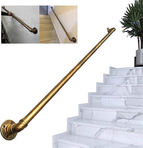 OTOEKO Antik Messing Treppen Handlauf Haltegriff Externe Metall