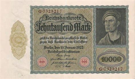 Billete Mark Reichsbanknote Alemania Imperio Foronum