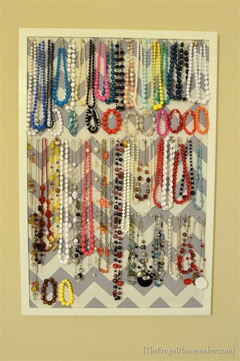 20 DIY Wall Jewelry Organizers - Gorgeous Ways to Display Your Jewelry!