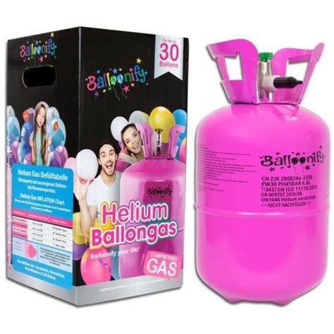 Einweg Helium Flasche Bis Zu 30 Ballons 200 Liter