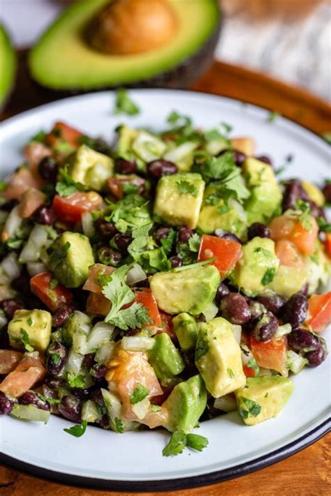 The Best Tasting Black Bean Salads With Avocados