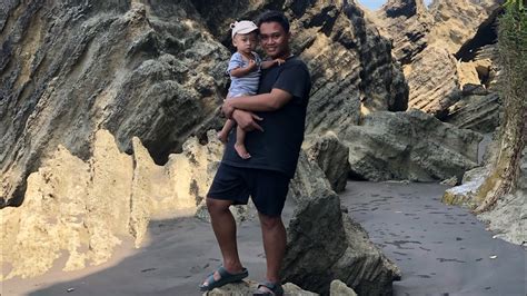 PANTAI BATU HIU TANAH LOT NYA PANGANDARAN YouTube