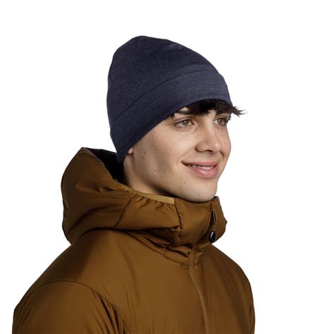 Czapka Buff Merino Wool Heavyweight Solid Indigo