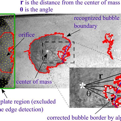 Recognized Bubble Boundaries And Improved Edge Detection By The Border