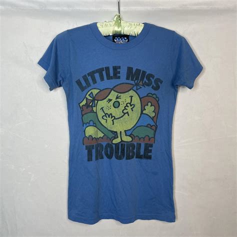 Little Miss Trouble Graphic Tee By Junk Food In The Depop